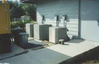 Condensing units at Crystal River Marine Patrol